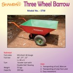 Three Wheel Barrow